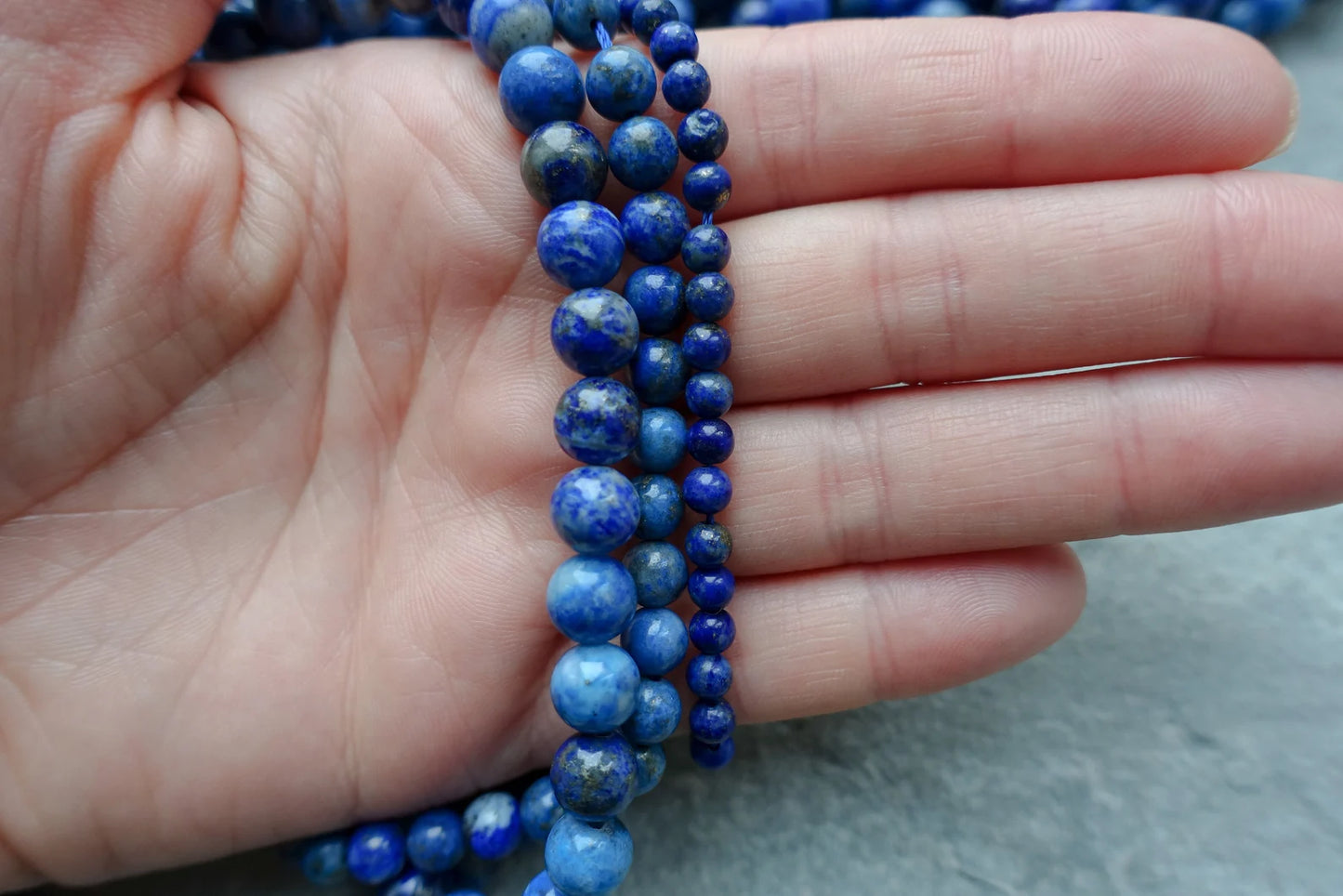 Natural Lapis Lazuli Gemstone – Grade C | Authentic Afghan Blue Stone