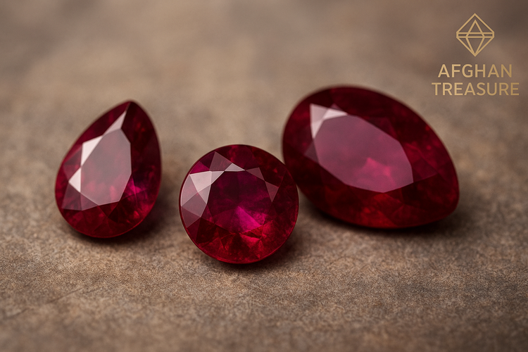 Premium Natural Afghan Rubies