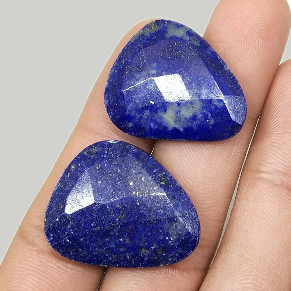 Faceted Lapis Lazuli Gemstone – Royal Blue, Natural Stone from Badakhshan (Sold per Gem)