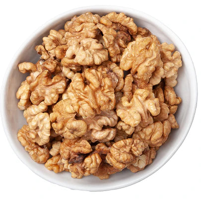 Unshelled Afghan walnuts ready to eat