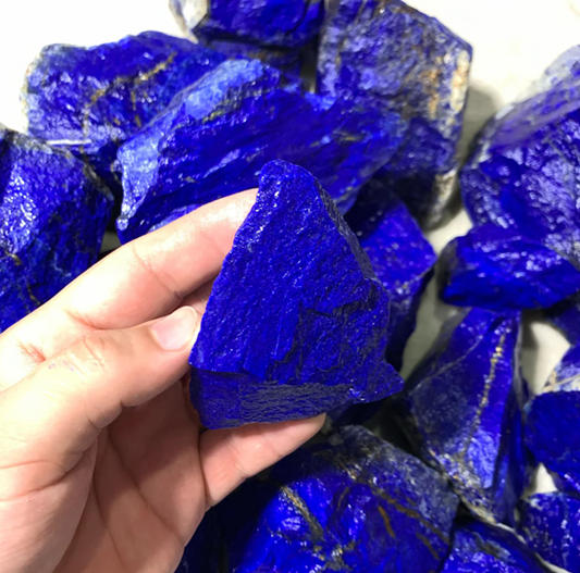 Premium Lapis Lazuli Rough – 100% Natural Afghan Stone (Sold by KG)